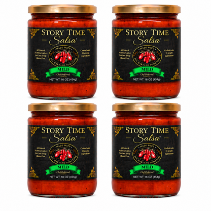 Mild Story Time Salsa 4 Pack