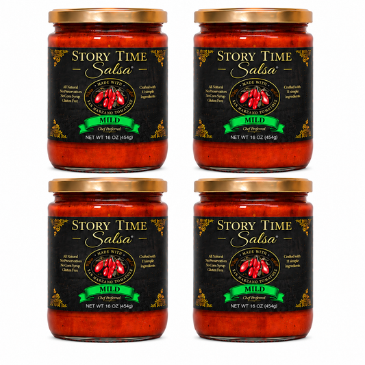 Mild Story Time Salsa 4 Pack